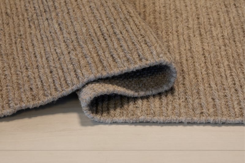 Dalarö Uldtæppe 75x150 cm - Hør - Uldtæppe - Små tæpper