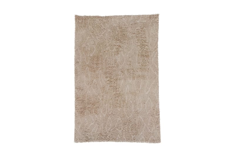 Purmera Uldtæppe 200x300 cm - Beige - Uldtæppe - Håndvævede tæpper - Gummierede tæpper - Mønstrede tæpper - Store tæpper - Små tæpper