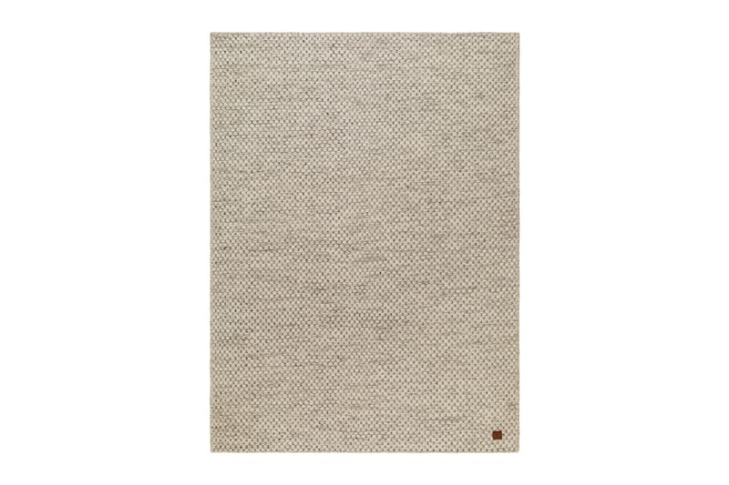 Torekov Uldtæppe 140x200 cm - Hvid - Uldtæppe - Håndvævede tæpper - Gummierede tæpper - Mønstrede tæpper - Store tæpper - Små tæpper