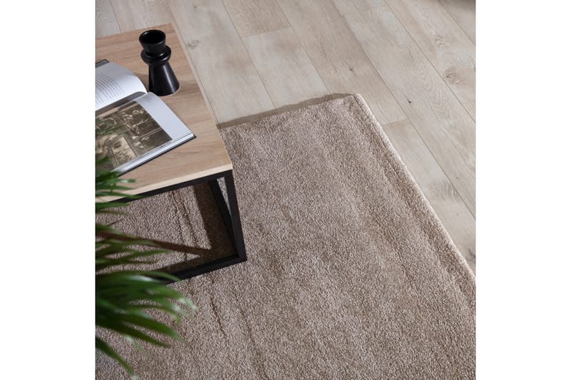 Verlice Ryetæppe Rektangulært 230x160 cm - Beige - Ryatæpper