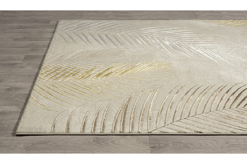 Creation Leaf Wiltontæppe 160x230 cm - Cremehvid - Tekstiler - Tæpper - Moderne tæppe - Wiltontæpper