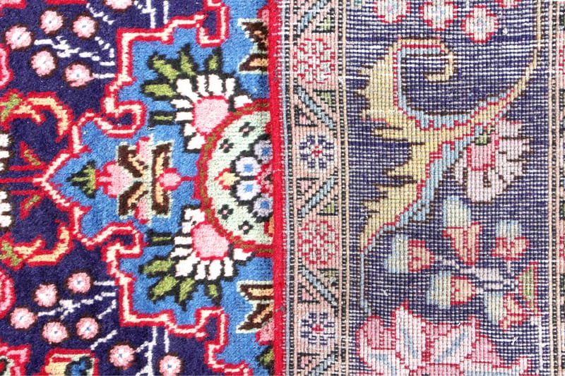 Håndknytten Persisk Patchwork Tæppe 194x300 cm Kelim - Rød / mørkeblå - Tekstiler - Tæpper - Orientalske tæpper