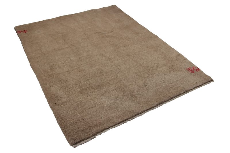 Håndknyttet Gabbeh Shiraz Uld Beige 176x237cm - Tekstiler - Tæpper - Orientalske tæpper