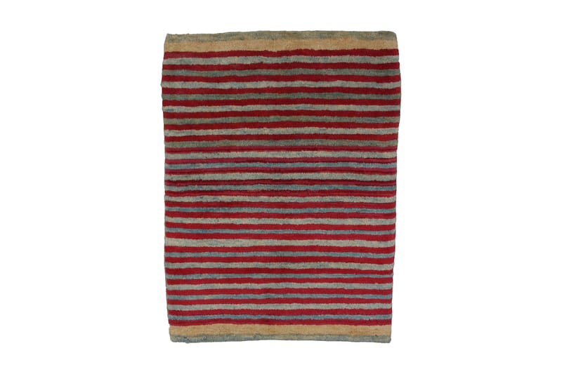 Håndknyttet Gabbeh Shiraz uld Flerfarvet 85x112cm - Håndvævede tæpper - Gummierede tæpper - Orientalske tæpper - Små tæpper - Persisk tæppe - Store tæpper