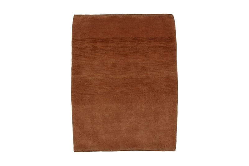 Håndknyttet Gabbeh Shiraz Uld Orange 90x120cm - Håndvævede tæpper - Gummierede tæpper - Orientalske tæpper - Små tæpper - Persisk tæppe - Store tæpper