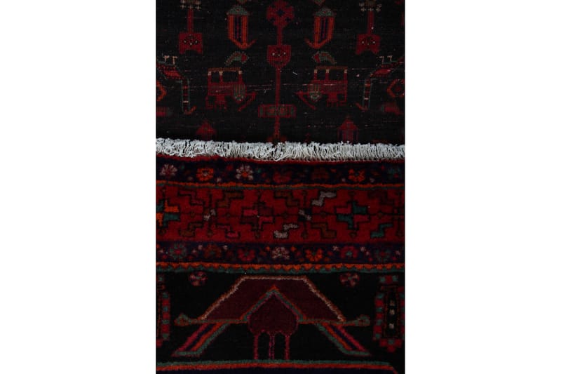 Håndknyttet persisk tæppe 152x377 cm - Mørkeblå / rød - Tekstiler - Tæpper - Orientalske tæpper