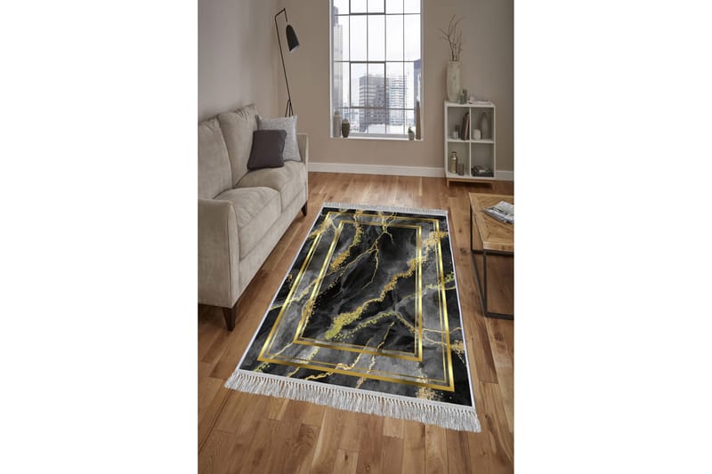 Homefesto Tæppe 100x200 cm - Flerfarvet/Velour - Tekstiler - Tæpper - Orientalske tæpper