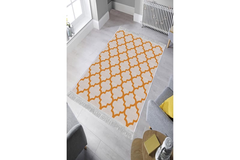 Homefesto Tæppe 100x200 cm - Flerfarvet/Velour - Tekstiler - Tæpper - Orientalske tæpper