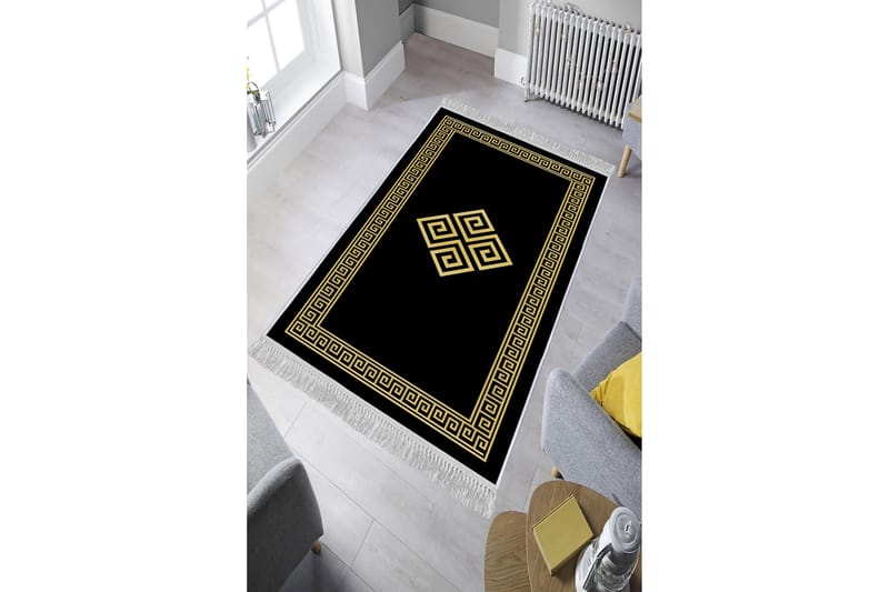 Homefesto Tæppe 100x200 cm - Flerfarvet/Velour - Tekstiler - Tæpper - Orientalske tæpper