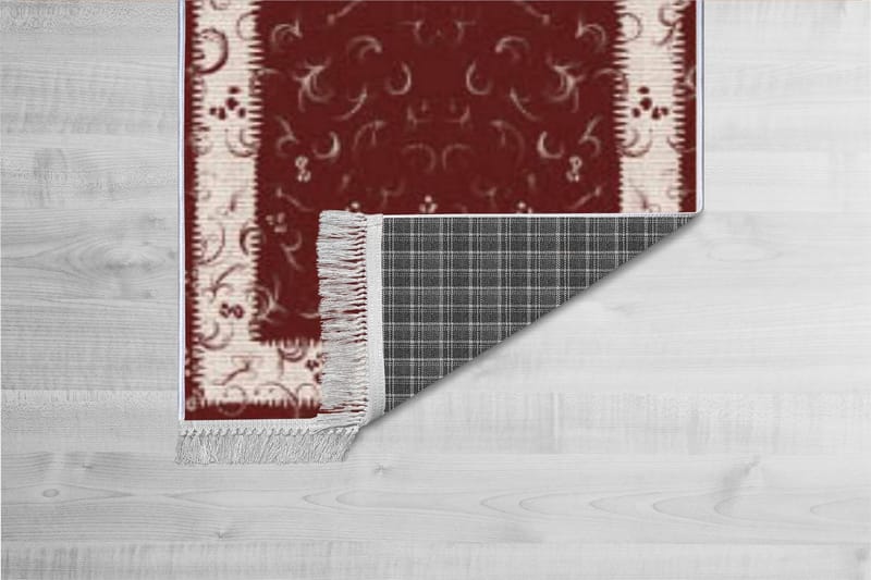Homefesto Tæppe 100x300 cm - Flerfarvet/Velour - Håndvævede tæpper - Gummierede tæpper - Orientalske tæpper - Små tæpper - Persisk tæppe - Store tæpper