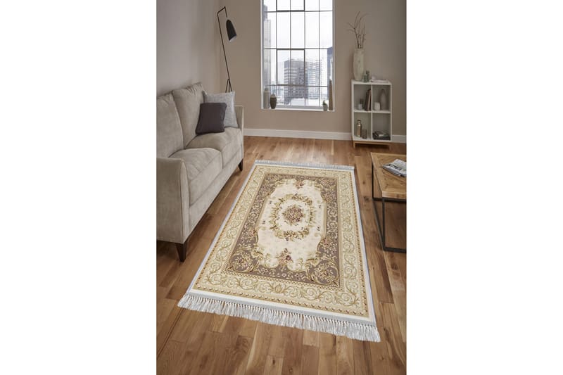 Homefesto Tæppe 100x300 cm - Flerfarvet/Velour - Tekstiler - Tæpper - Orientalske tæpper