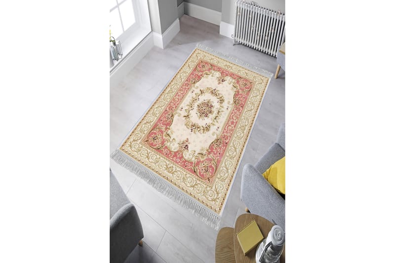 Homefesto Tæppe 100x300 cm - Flerfarvet/Velour - Tekstiler - Tæpper - Orientalske tæpper