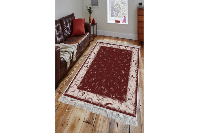 Homefesto Tæppe 120x180 cm - Flerfarvet/Velour - Tekstiler - Tæpper - Orientalske tæpper