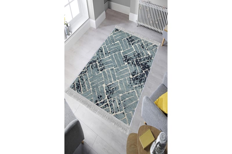 Homefesto Tæppe 120x180 cm - Flerfarvet/Velour - Tekstiler - Tæpper - Orientalske tæpper