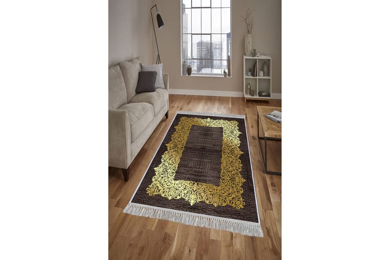 Homefesto Tæppe 120x180 cm - Flerfarvet/Velour - Tekstiler - Tæpper - Orientalske tæpper