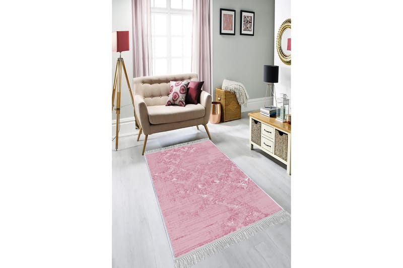 Homefesto Tæppe 120x180 cm - Flerfarvet/Velour - Tekstiler - Tæpper - Orientalske tæpper