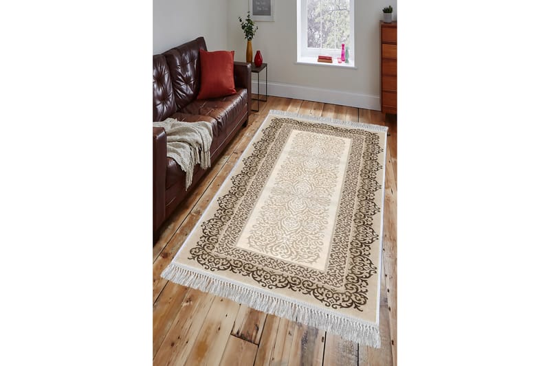 Homefesto Tæppe 120x180 cm - Flerfarvet/Velour - Tekstiler - Tæpper - Orientalske tæpper