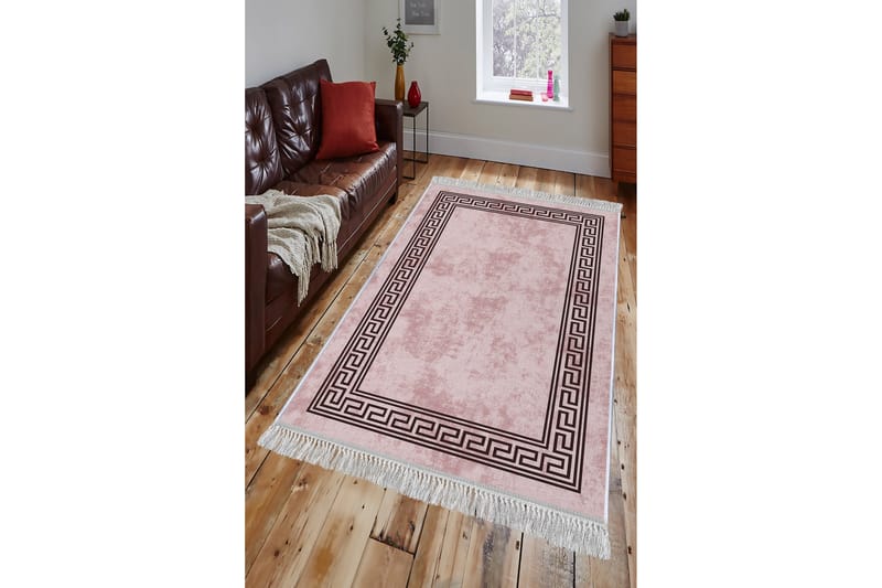 Homefesto Tæppe 120x180 cm - Flerfarvet/Velour - Tekstiler - Tæpper - Orientalske tæpper