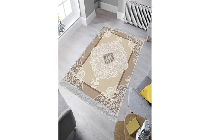 Homefesto Tæppe 120x180 cm - Flerfarvet/Velour - Tekstiler - Tæpper - Orientalske tæpper