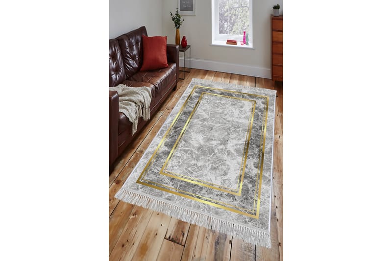 Homefesto Tæppe 120x180 cm - Flerfarvet/Velour - Tekstiler - Tæpper - Orientalske tæpper