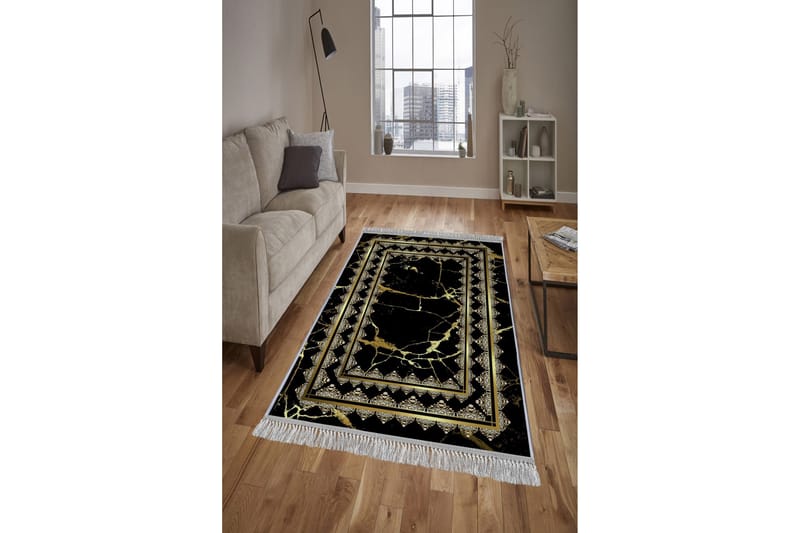 Homefesto Tæppe 120x180 cm - Flerfarvet/Velour - Tekstiler - Tæpper - Orientalske tæpper