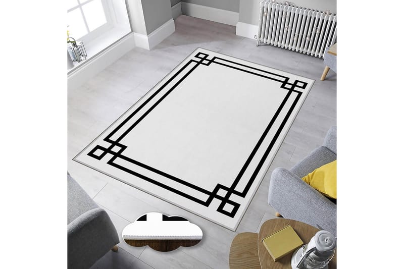 Homefesto Tæppe 140x220 cm - Flerfarvet - Tekstiler - Tæpper - Orientalske tæpper