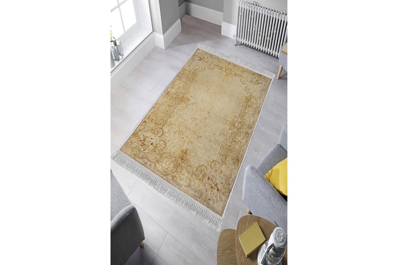 Homefesto Tæppe 140x220 cm - Flerfarvet/Velour - Tekstiler - Tæpper - Orientalske tæpper