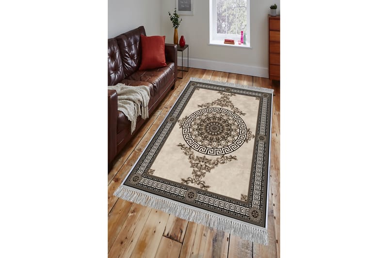 Homefesto Tæppe 140x220 cm - Flerfarvet/Velour - Tekstiler - Tæpper - Orientalske tæpper