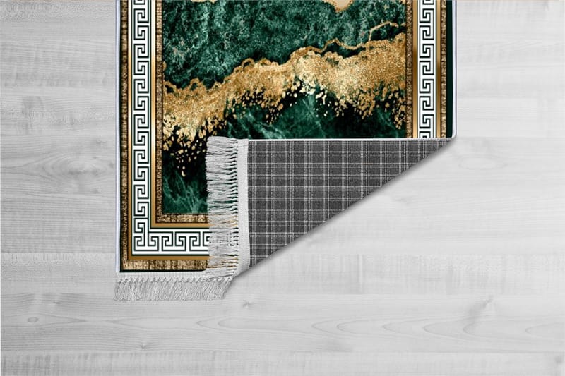 Homefesto Tæppe 140x220 cm - Flerfarvet/Velour - Håndvævede tæpper - Gummierede tæpper - Orientalske tæpper - Små tæpper - Persisk tæppe - Store tæpper