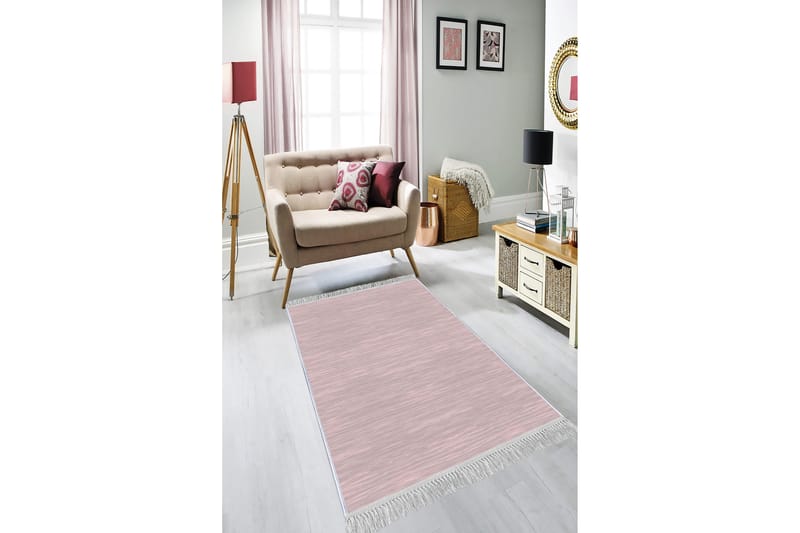 Homefesto Tæppe 140x220 cm - Flerfarvet/Velour - Tekstiler - Tæpper - Orientalske tæpper