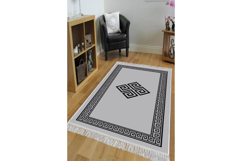 Homefesto Tæppe 140x220 cm - Flerfarvet/Velour - Tekstiler - Tæpper - Orientalske tæpper