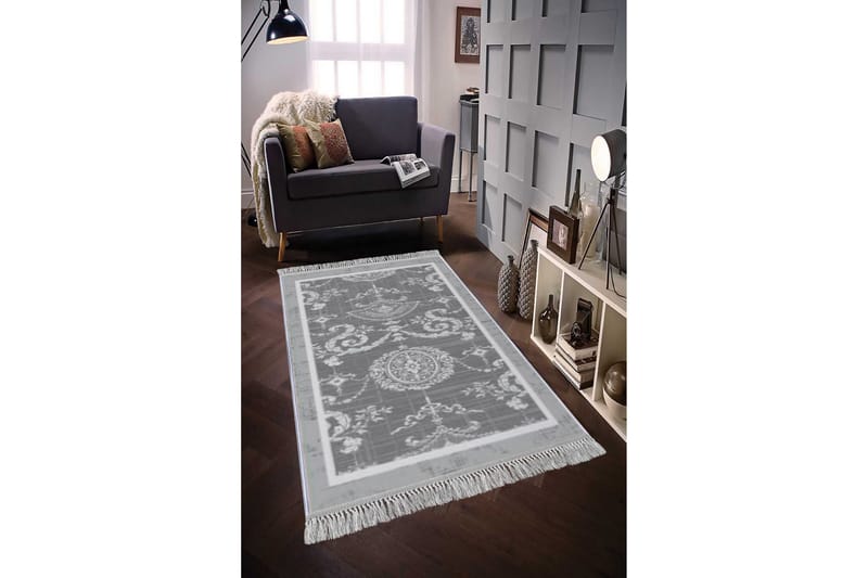 Homefesto Tæppe 140x220 cm - Flerfarvet/Velour - Tekstiler - Tæpper - Orientalske tæpper