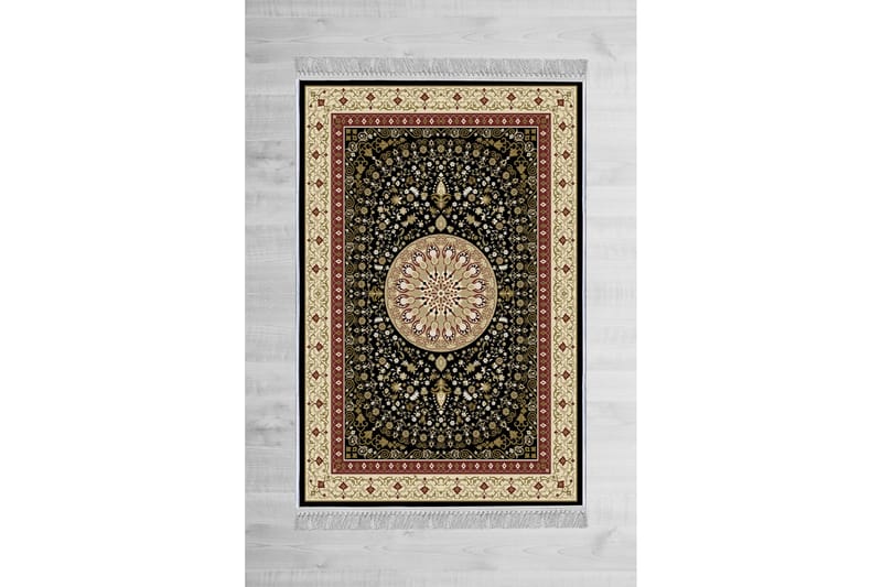 Homefesto Tæppe 140x220 cm - Flerfarvet/Velour - Tekstiler - Tæpper - Orientalske tæpper