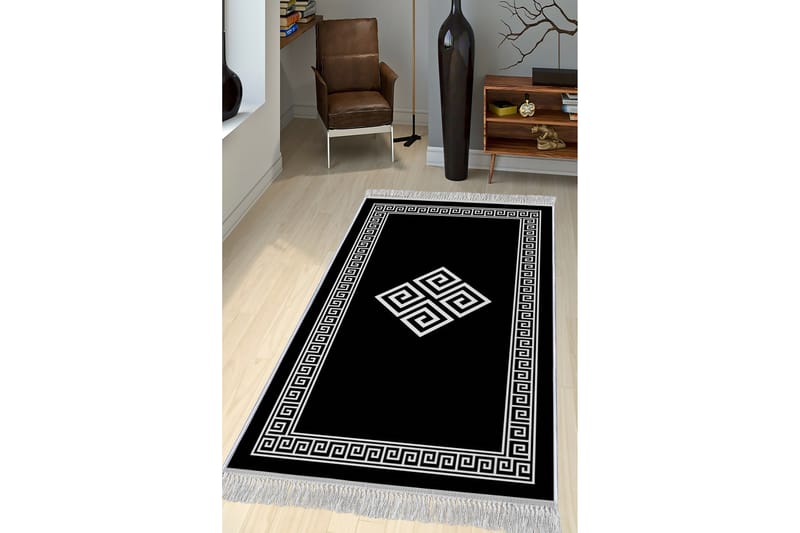 Homefesto Tæppe 140x220 cm - Flerfarvet/Velour - Tekstiler - Tæpper - Orientalske tæpper