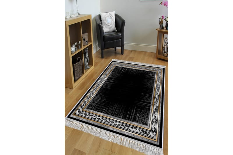 Homefesto Tæppe 140x220 cm - Flerfarvet/Velour - Tekstiler - Tæpper - Orientalske tæpper