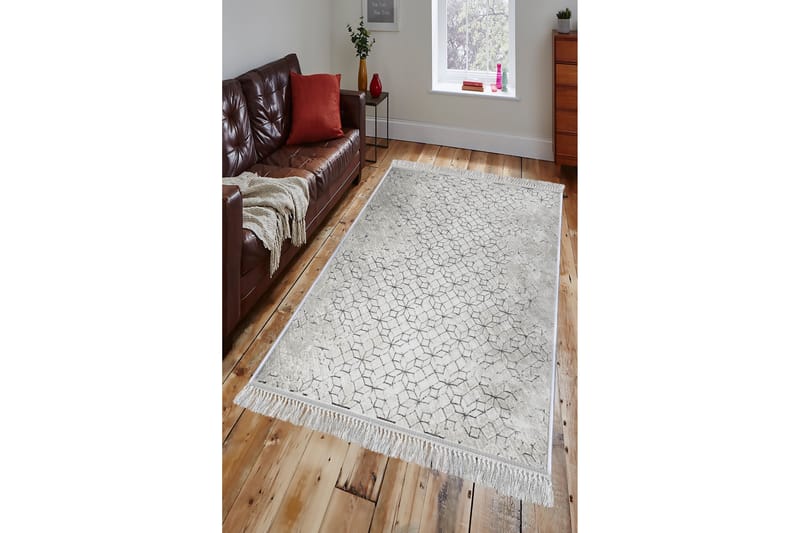 Homefesto Tæppe 140x220 cm - Flerfarvet/Velour - Tekstiler - Tæpper - Orientalske tæpper