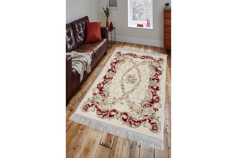 Homefesto Tæppe 140x220 cm - Flerfarvet/Velour - Tekstiler - Tæpper - Orientalske tæpper