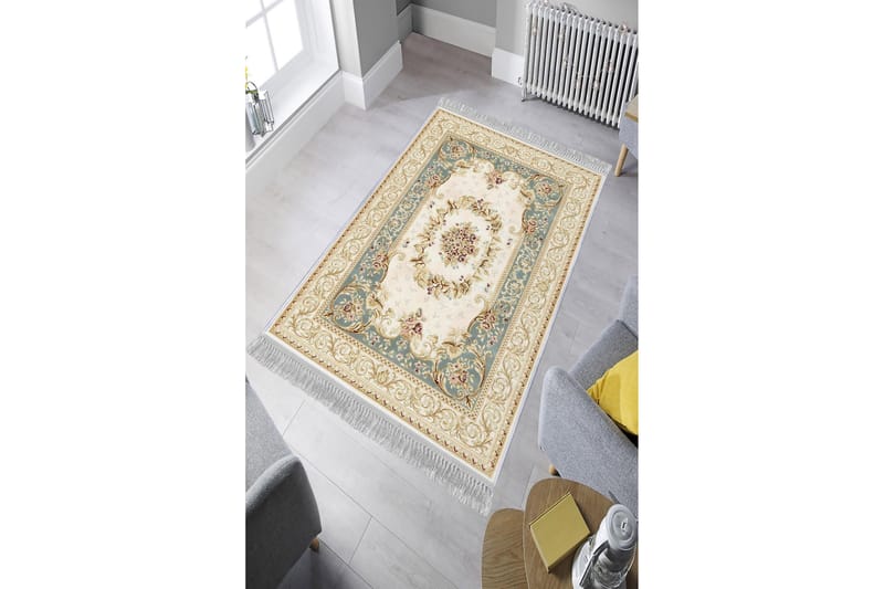 Homefesto Tæppe 140x220 cm - Flerfarvet/Velour - Tekstiler - Tæpper - Orientalske tæpper