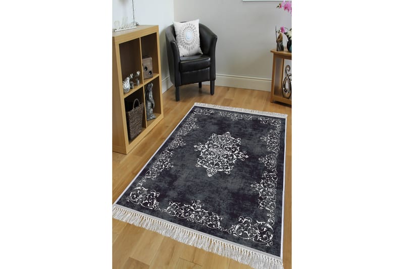 Homefesto Tæppe 140x220 cm - Flerfarvet/Velour - Tekstiler - Tæpper - Orientalske tæpper