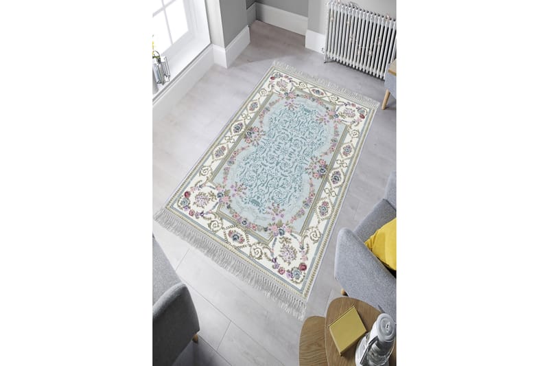 Homefesto Tæppe 160x230 cm - Flerfarvet/Velour - Tekstiler - Tæpper - Orientalske tæpper