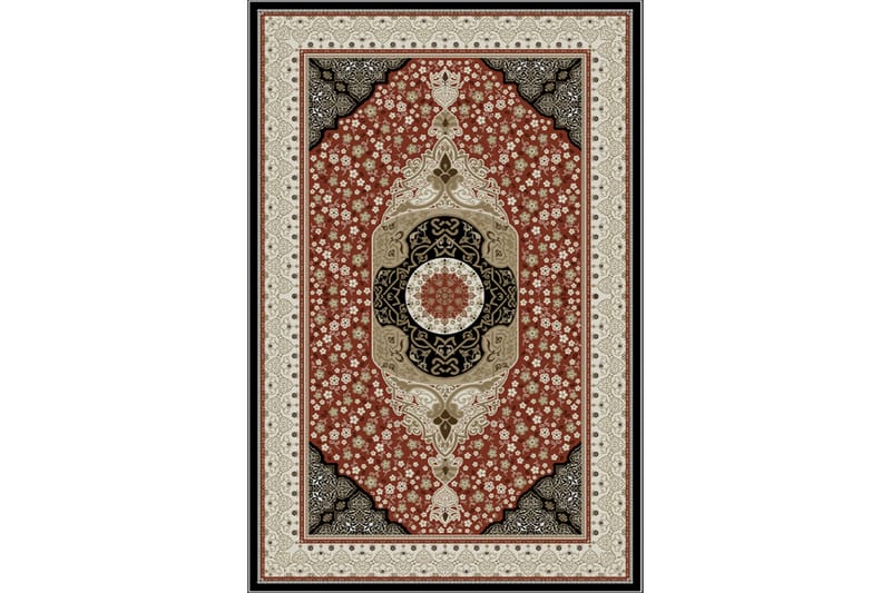 Homefesto Tæppe 160x230 cm - Flerfarvet/Velour - Tekstiler - Tæpper - Orientalske tæpper