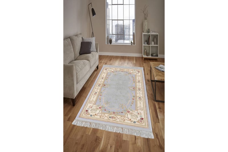 Homefesto Tæppe 160x230 cm - Flerfarvet/Velour - Tekstiler - Tæpper - Orientalske tæpper