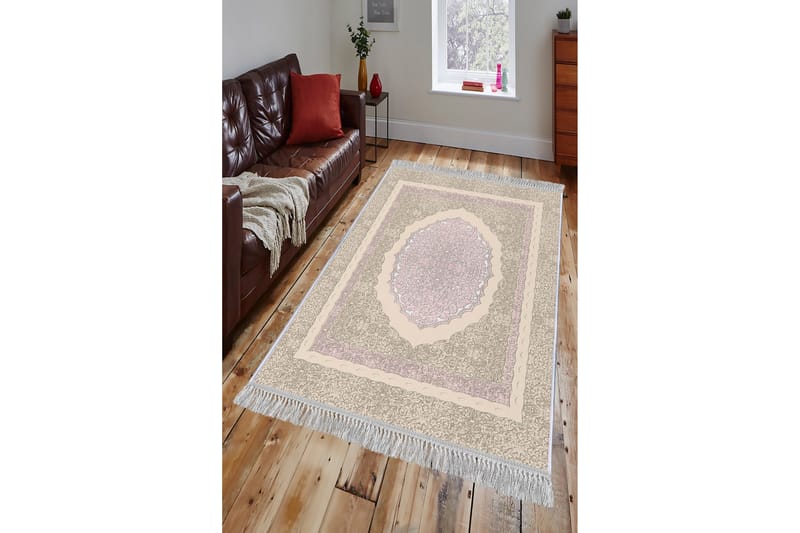 Homefesto Tæppe 180x280 cm - Flerfarvet/Velour - Tekstiler - Tæpper - Orientalske tæpper