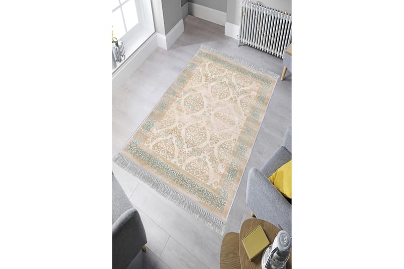 Homefesto Tæppe 80x120 cm - Flerfarvet/Velour - Tekstiler - Tæpper - Orientalske tæpper