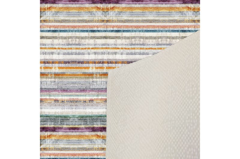 Homefesto Tæppe 80x150 cm - Flerfarvet - Håndvævede tæpper - Gummierede tæpper - Orientalske tæpper - Små tæpper - Persisk tæppe - Store tæpper