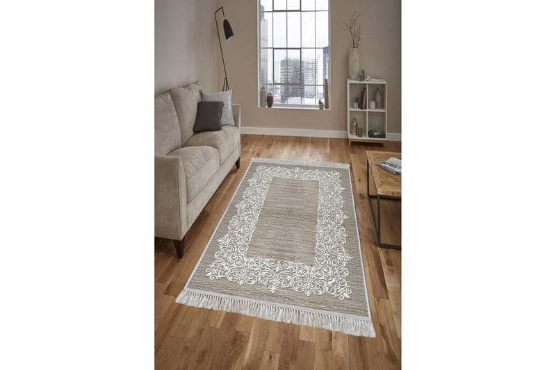 Homefesto Tæppe 80x150 cm - Flerfarvet/Velour - Tekstiler - Tæpper - Orientalske tæpper