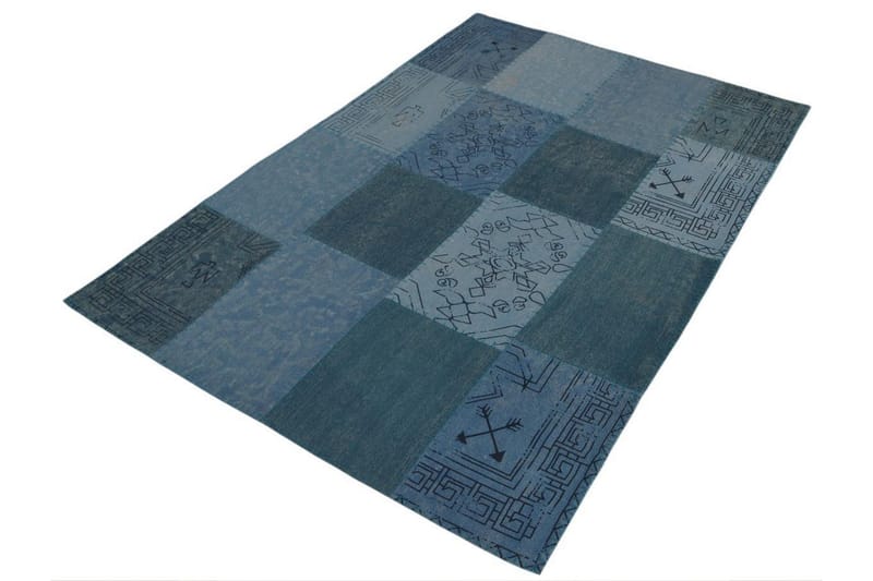 Gesslick Melfe Tæppe 120x170 cm Flerfarvet - D-Sign - Tekstiler - Tæpper - Orientalske tæpper - Patchwork tæppe