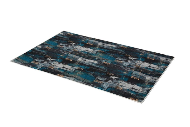 Esleban Tæppe 80x120 cm - Flerfarvet - Tæpper - Gummierede tæpper - Små tæpper - Mønstrede tæpper - Store tæpper - Håndvævede tæpper