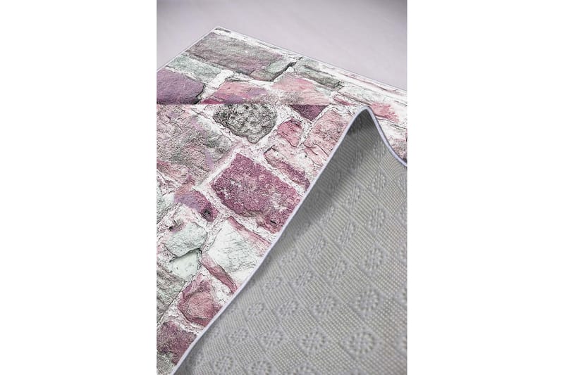 Homefesto Tæppe 80x150 cm - Multifarvet - Wiltontæpper - Håndvævede tæpper - Gummierede tæpper - Små tæpper - Mønstrede tæpper - Store tæpper - Mønstrede tæpper
