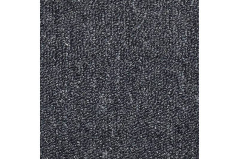Trappemåtter 15 Stk. 65X24X4 cm Mørkegrå Og Blå - Grå - Trappetrins tæpper